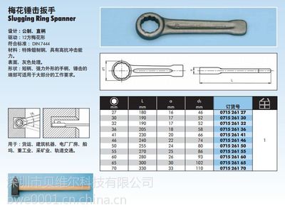 德国伍尔特WURTH梅花锤击扳手 专业工具的高效选择
